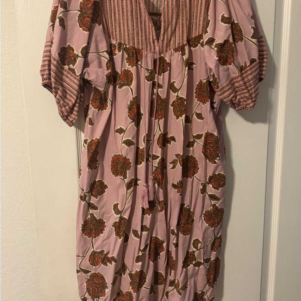 Knox Rose Mauve Floral Mini Dress